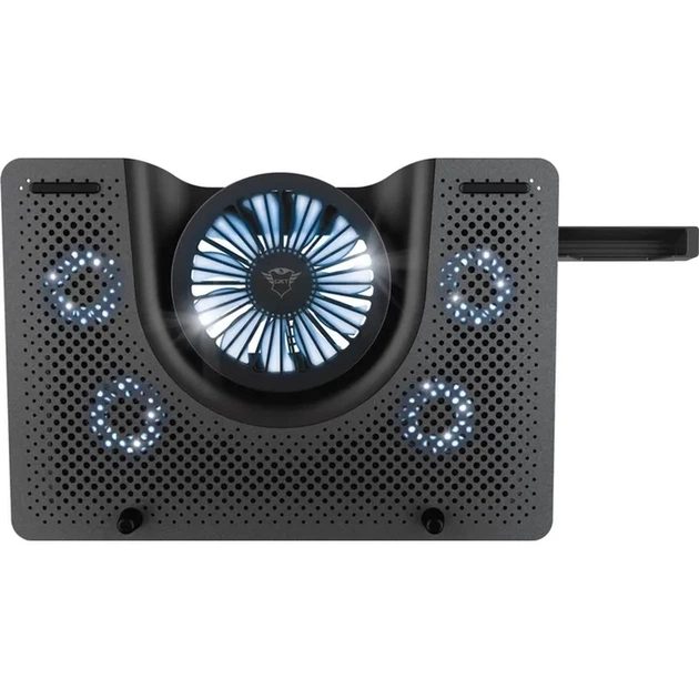 Підставка для ноутбуків Trust GXT 1125 Quno, до 17.3", BLUE LED, чорний - изображение 12