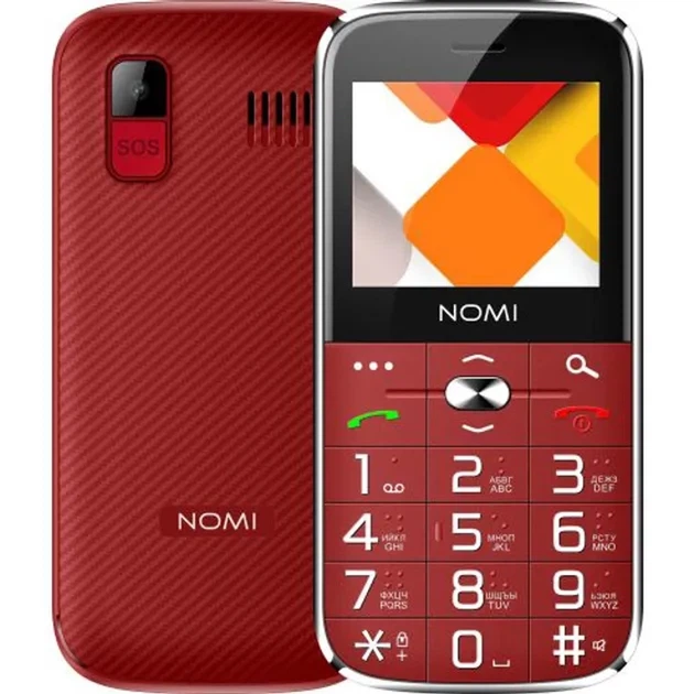 Термінал Nomi i220 Red (Червоний) - изображение 2