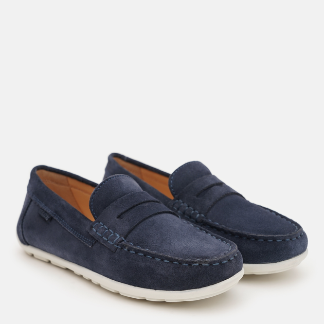Подростковые мокасины для мальчика Geox J New Fast Boy J826CA-00022-C4211 35 Синие (8056206580374) 