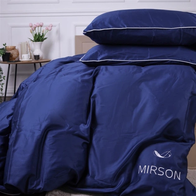 Комплект постільної білизни MirSon сімейний 160x220 см х 2 шт 4052 Ocean Corner сатин (2200008711474) - Фото 3 Комплект постільної білизни MirSon сімейний 160x220 см х 2 шт 4052 Ocean Corner сатин (2200008711474) - зображення 3