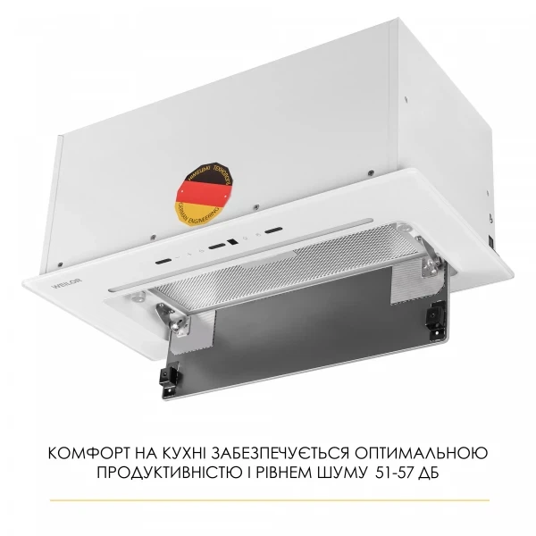 Вытяжка weilor lumina wbg 66 white - изображение 9