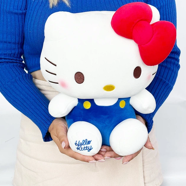 Мягкая игрушка Hello Kitty 32 см Sitting Blue – игрушки с