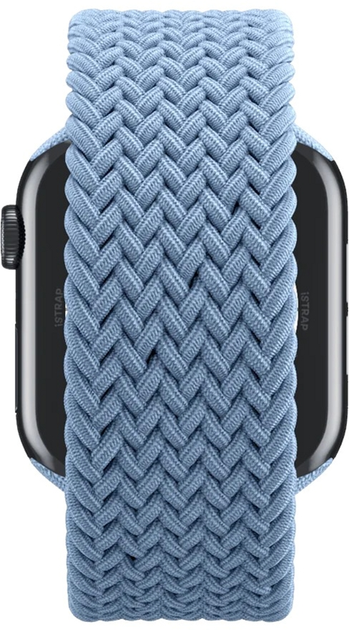 Pasek Apple Watch Braided Solo Loop 45mm Size 2 Slate Blue (APL_MQGR3) - obraz 4