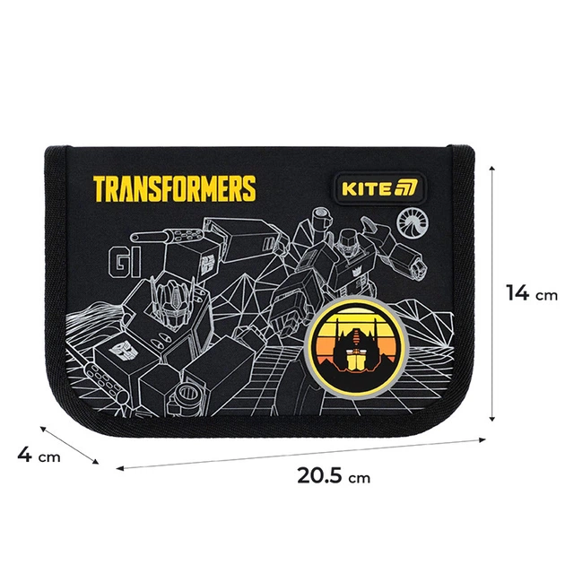 Пенал без наповнення Kite Transformers Generations TF25-621, 1 відділення, 1 кришка - изображение 3