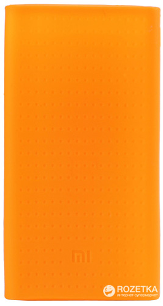 Чехол силиконовый для УМБ Xiaomi Mi Power Bank 2 20000 mAh Orange ...