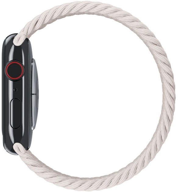 Pasek Apple Watch Braided Solo Loop 45mm Size 9 Starlight (APL_MN253) - obraz 4