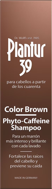 Шампунь Alpecin Plantur 39 Phyto-Caffeine Colour Brown 250 мл (4008666709066) - зображення 3
