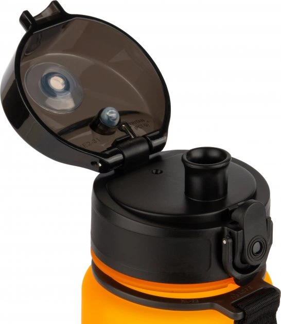 Пляшка Uzspace Colorful Frosted 3026 500 мл, Orange - Фото 3 Пляшка Uzspace Colorful Frosted 3026 500 мл, Orange - зображення 3