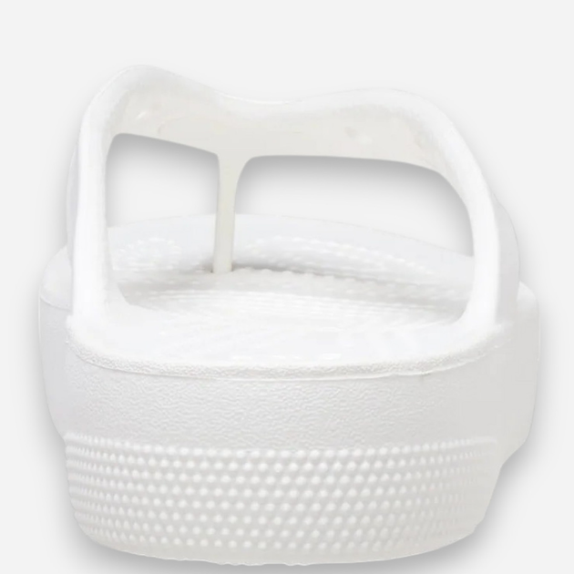 Klapki japonki damskie na platformie Crocs Classic Platform 207714-100 36-37 (W6) 22 cm Białe (191448991361) - obraz 4