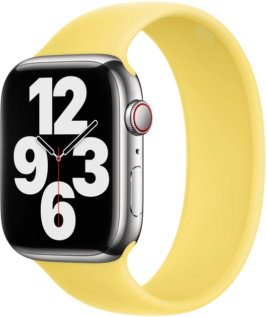 Pasek Apple Solo Loop do Apple Watch 45mm Size 4 Lemon Zest (MN3U3) - obraz 1