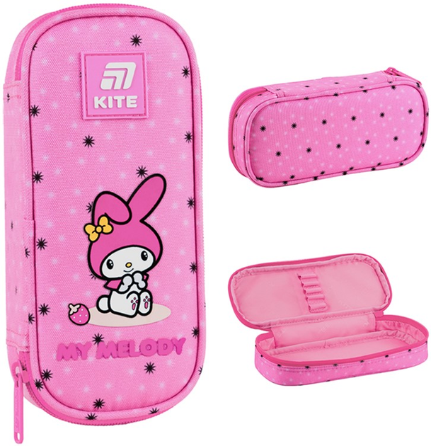 Пенал шкільний Kite My Melody 21x8.5x4.5 см Рожевий (HK25-662-2) - зображення 2