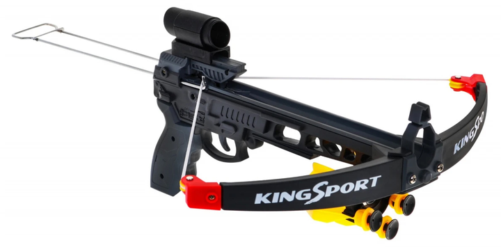 Zestaw sportowy Kusza + Tarcza + 5 bełtów + Celownik (5903864950700) - obraz 4