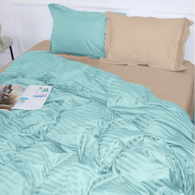 Підковдра MirSon 175х210 Satin Stripe 30-0013 + 30-0004 Rovena від Rozetka на платформі USKIDKA Акція на Підковдра MirSon 175х210 Satin Stripe 30-0013 + 30-0004 Rovena від Rozetka