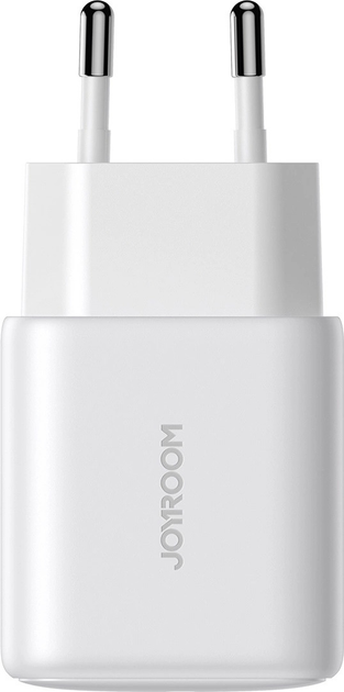 Мережевий зарядний пристрій JOYROOM JR-TCF12 2 x USB-C 20 Вт QC 3.0 White (6956116722869) - зображення 5