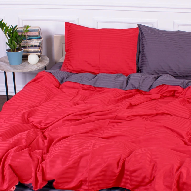 Підковдра MirSon 160х220 Satin Stripe 30-0018 + 30-0012 Jeren від Rozetka на платформі USKIDKA Акція на Підковдра MirSon 160х220 Satin Stripe 30-0018 + 30-0012 Jeren від Rozetka