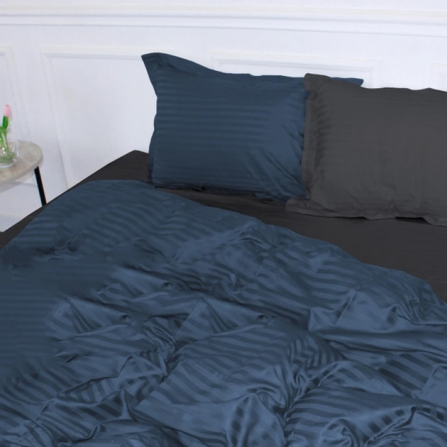 Підковдра MirSon 175х210 Satin Stripe 30-0020 + 30-0012 Ennayard від Rozetka на платформі USKIDKA Акція на Підковдра MirSon 175х210 Satin Stripe 30-0020 + 30-0012 Ennayard від Rozetka