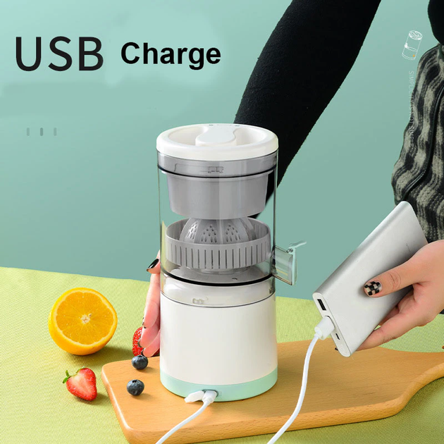 Соковижималка акумуляторна 400 мл від USB LY-9 - зображення 5
