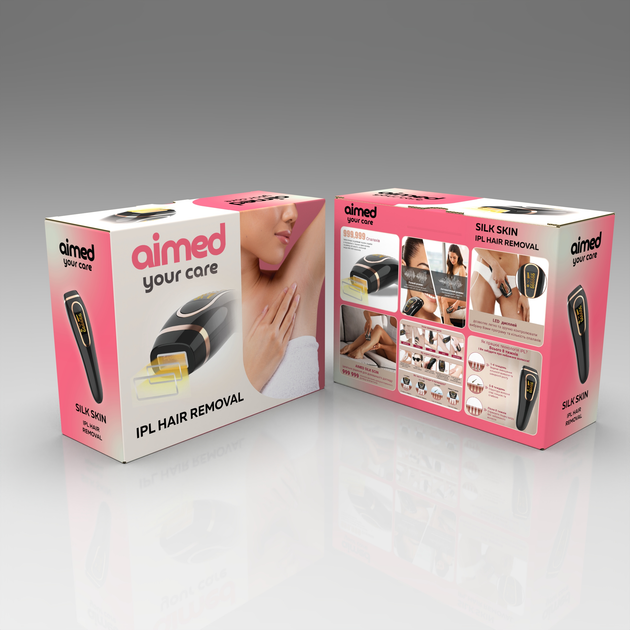 Фотоэпилятор AIMED Silk Skin IPL Intensed Pulse Light белый (7970379617592) - изображение 3