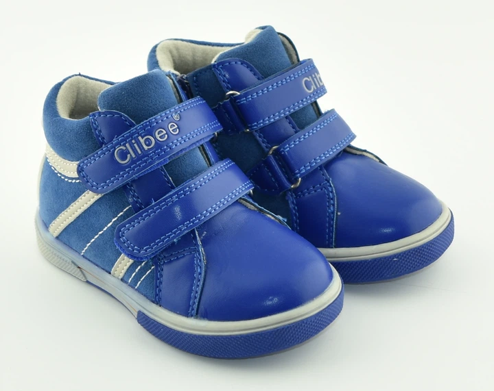 Ботинки детские H120mix gem blue Clibee 21, 14,5, Синий - Фото 1 Ботинки детские H120mix gem blue Clibee 21, 14,5, Синий - изображение 1