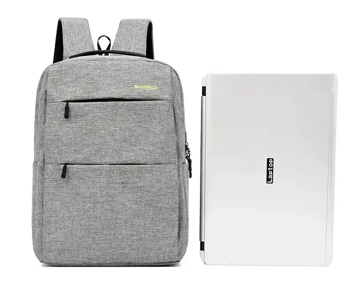 Рюкзак городской 3в1 Backpack 9018 дорожный комплект Серый (51901CS615) - изображение 2