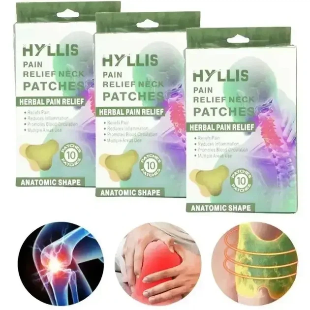 Пластырь для снятия боли в шее 10 штук 26 LEE pain Relief neck Patches (YU8SH5702) - изображение 3