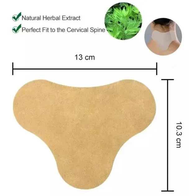 Пластырь для снятия боли в шее 10 штук 26 LEE pain Relief neck Patches (YU8SH5702) - изображение 4