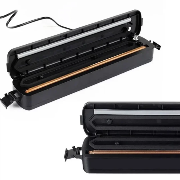 Вакуумный упаковщик для кухни Вакууматор бытовой vacuum sealer Продуктовый вакуумный упаковщик для дома - изображение 12