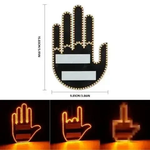 Светодиодная рука LED лампа с жестами для авто Hand Light с пультом управления. - изображение 8