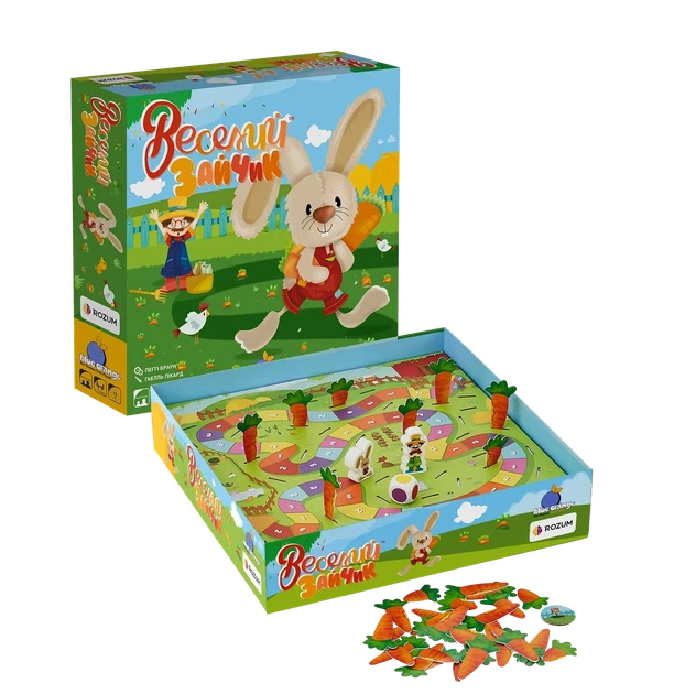 Настільна гра ROZUM Веселий зайчик (Happy Bunny) (R018UA) - изображение 2