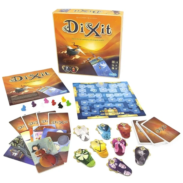 Настільна гра Аsmodee Dixit (Діксіт, Диксит), укр (1004015) - изображение 2