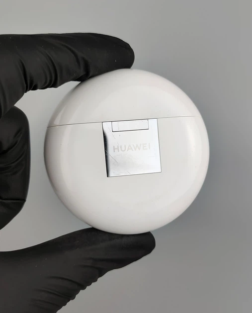 Бездротові навушники HUAWEI FreeBuds 3 / Bluetooth 5.1 / Активне шумозаглушення / ANC / Швидка зарядка / До 20 годин роботи від кейсу / Білі Б/В - зображення 15