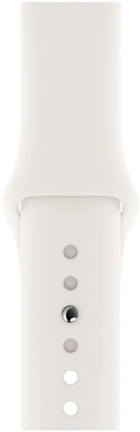 Pasek Apple Sport Band do Apple Watch 40mm White (MTP52) - obraz 3