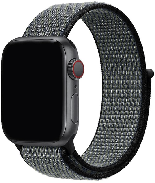 Ремінець Apple Sport Loop для Apple Watch 40mm World Indigo/Lime Blast (MXN12) - зображення 1