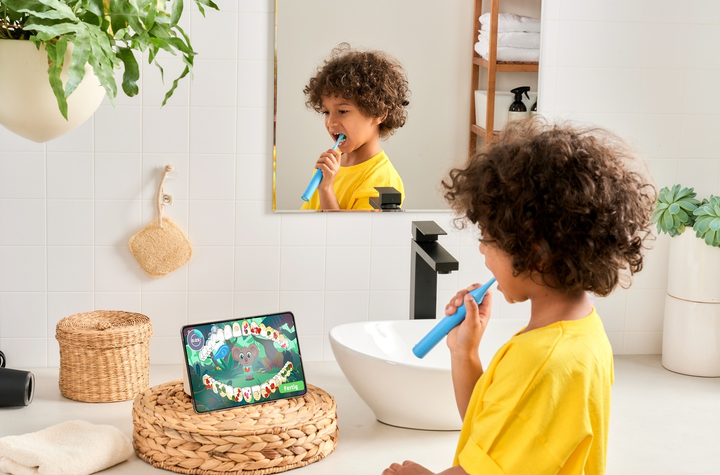 Soniczna szczoteczka do zębów happybrush Eco Vibe Kids Paw Patrol + Brush Heads (4260486336437) - obraz 8