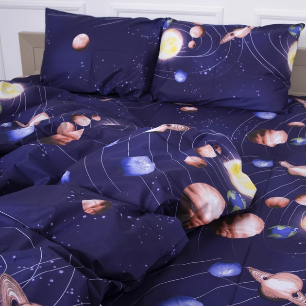 Підковдра MirSon Сатин 22-1282 Night Space 200 x 220 см від Rozetka на платформі USKIDKA Акція на Підковдра MirSon Сатин 22-1282 Night Space 200 x 220 см від Rozetka