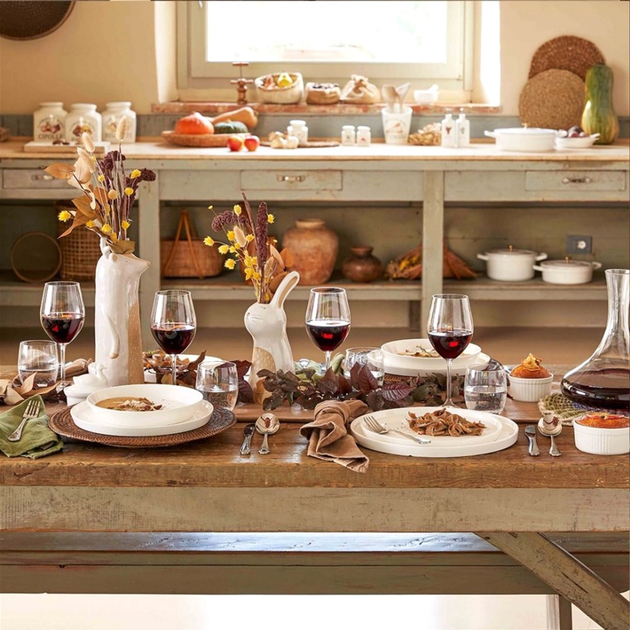 Zestaw talerzy obiadowych La Porcellana Bianca Essenziale Gourmet porcelanowych 26 cm 6 szt (P004400T26) - obraz 7
