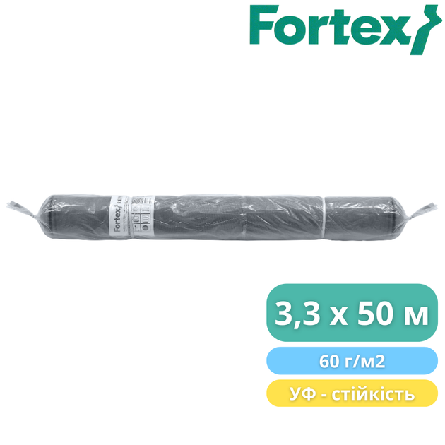 Сітка фасадна захисна, затіняюча Fortex 3,3 х 50 м, 165 м2, 60 г/м2, сіра - Фото 8 Сітка фасадна захисна, затіняюча Fortex 3,3 х 50 м, 165 м2, 60 г/м2, сіра - зображення 8