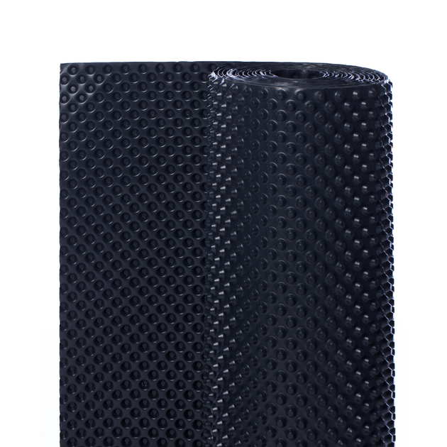 Дренажная мембрана для фундамента Fortex DREN 0,5 2 x 20 м, 40 м2 - изображение 15