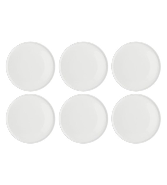 Zestaw talerzy obiadowych La Porcellana Bianca Essenziale Gourmet porcelanowych 26 cm 6 szt (P004400T26) - obraz 9