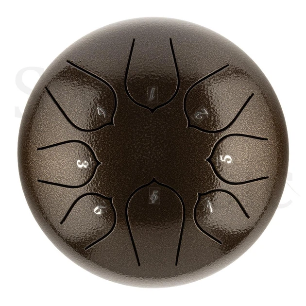 Глюкофон 6" (15см) 8 нот Hluru Huashu THD8-6 Bronze Carbon Steel Tongue Drum - Фото 1 Глюкофон 6" (15см) 8 нот Hluru Huashu THD8-6 Bronze Carbon Steel Tongue Drum - зображення 1