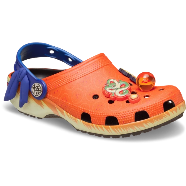 Сабо Crocs Classic Dragon Ball Z Clog 46 Помаранчевий 210826 - зображення 3
