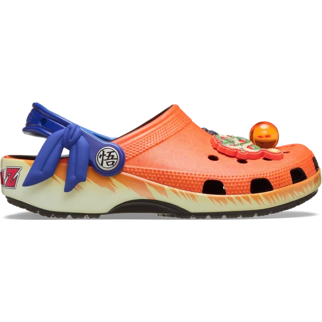 Сабо Crocs Classic Dragon Ball Z Clog 46 Помаранчевий 210826 - зображення 5