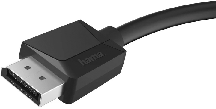 Кабель Hama DisplayPort – DisplayPort M/M 1.5 м Black (4047443444684) - зображення 3