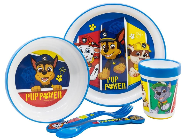 Zestaw obiadowy Stor Paw Patrol Antypoślizgowy (23N5A8) (8412497746811) - obraz 3
