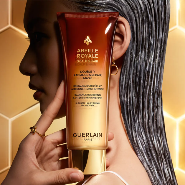 Maska do włosów Guerlain Abeille Royale Double R regenerująca 200 ml (3346470618886) - obraz 5