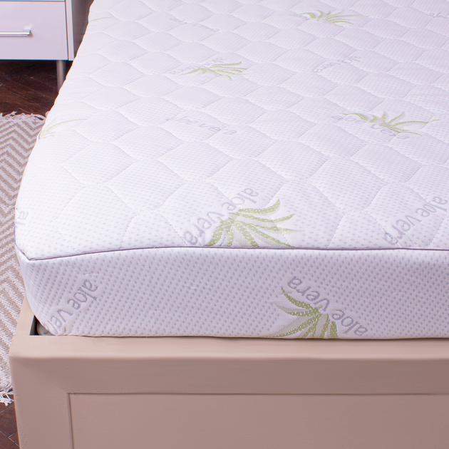 Наматрацник MirSon №1037 Alberto Silk Aloe Vera 90х190 см від Rozetka на платформі USKIDKA Акція на Наматрацник MirSon №1037 Alberto Silk Aloe Vera 90х190 см від Rozetka