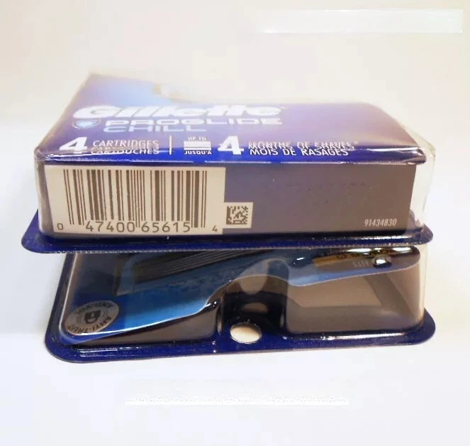 Сменные лезвия Gillette ProGlide Chill с охлаждающим эффектом (4 шт) - изображение 8