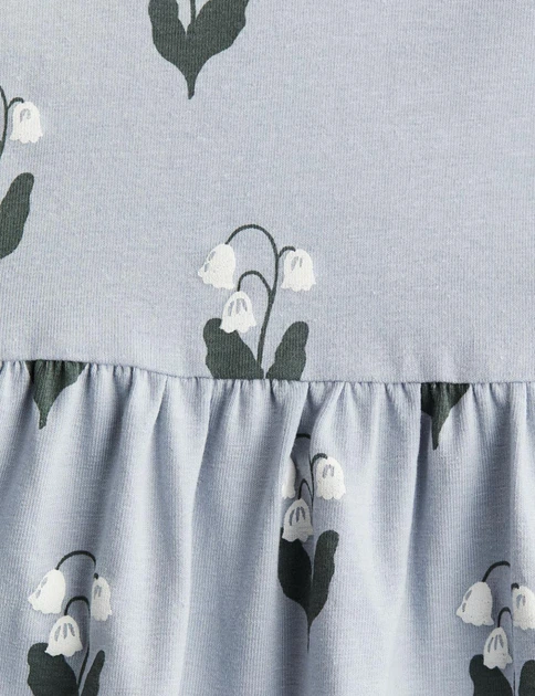 Плаття з довгим рукавом для дівчаток H&M104 блакитне - изображение 2