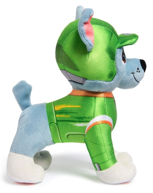 Maskotka Spin Master Paw Patrol Rescue Wheels Basic Plush Rocy 20.3 cm (23NY7D) (0681147010925) - obraz 3