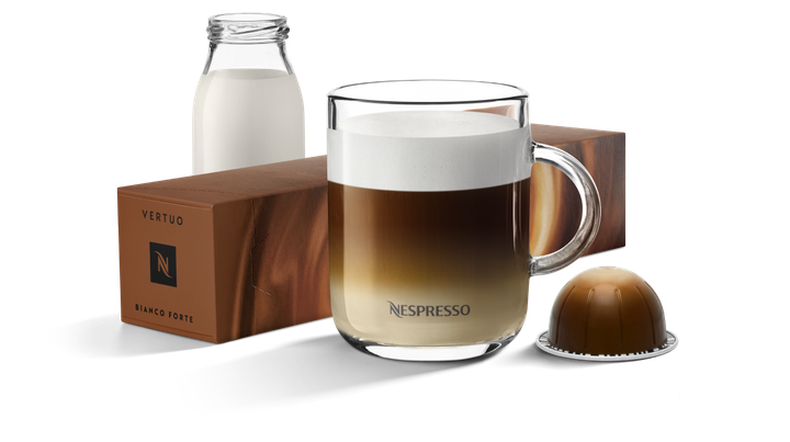 Кофе в капсулах Nespresso Vertuo Bianco Forte (10 капсул) - Фото 2 Кофе в капсулах Nespresso Vertuo Bianco Forte (10 капсул) - изображение 2